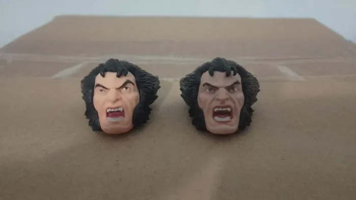 Heads Originais Wolverine Marvel legends. Cada: 65,00! 