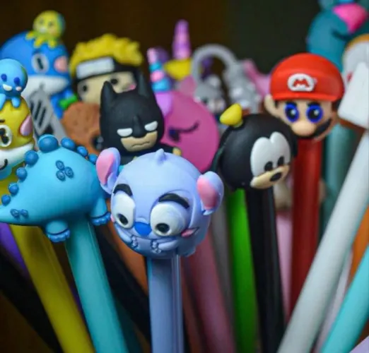 Canetas Fofas Kawaii Criativas Personagem