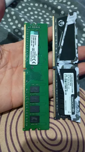 Kit 2 memórias 8gb ddr4 2666mhz
