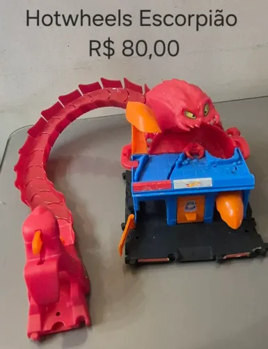 Hotwheels Escorpião Vermelho