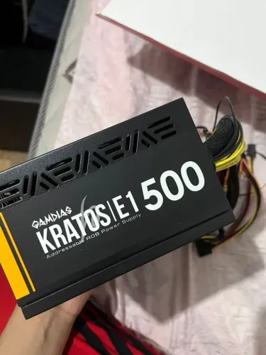 Fonte Gamdias Kratos E1 500W RGB