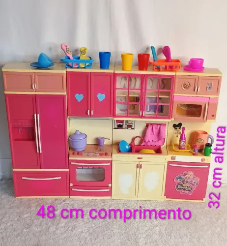 Mini cozinha usada - Shopkins 