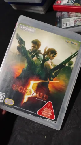 Resident Evil 5 Biohazard Versão Japonesa Rara