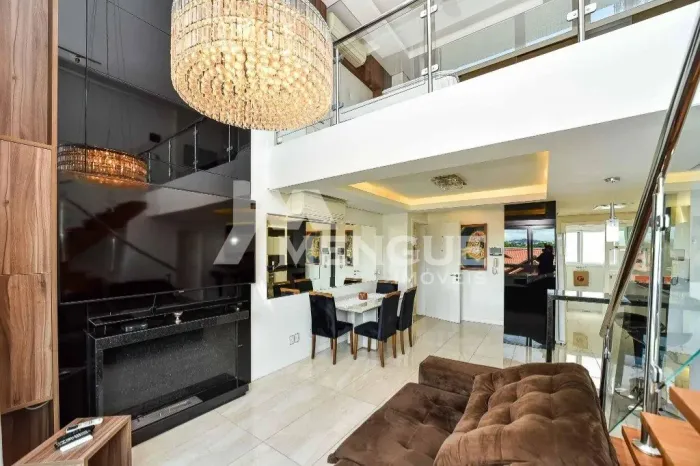 Apartamento para alugar com 109m², 1 quarto e 2 vagas no bairro Passo da Areia