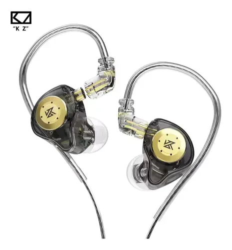 Fone de Ouvido KZ EDX Pro In-Ear para Retorno de Palco e Músico, P2 (3.5mm), Sem Microfone