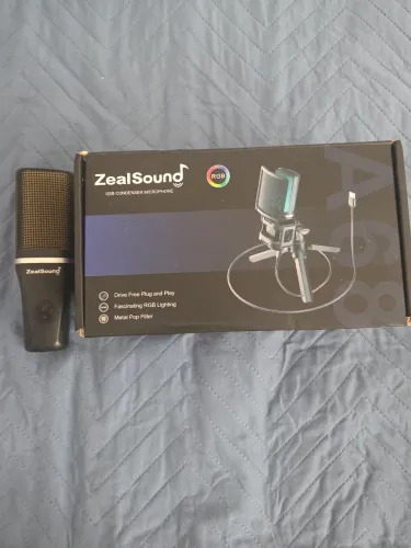Microfone Gamer USB Zealsoud A68