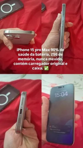 iPhone 15 novinho