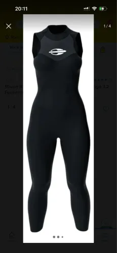 Roupa Borracha Mormaii Triathlon Sem Manga 3.2 Feminina tamanho M