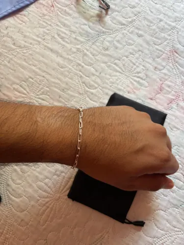 Pulseira em prata 925 3mm