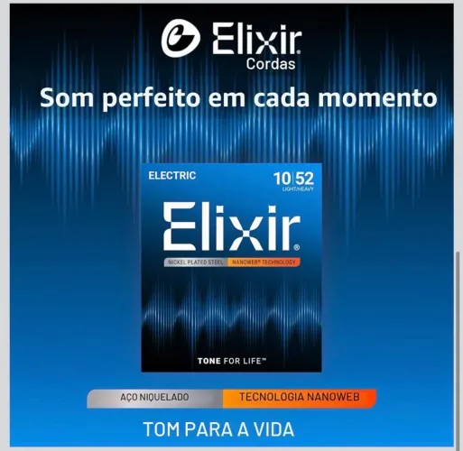 Cordas Elixir Nanoweb 09-42 Super Light