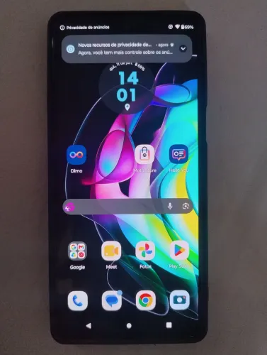 Moto Edge 20 5G 128GB - Bateria Nova (100%) + Capinha e Película Aplicada