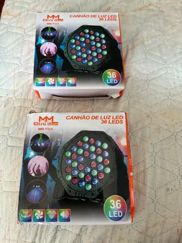 Canhão de LED 36 cores
