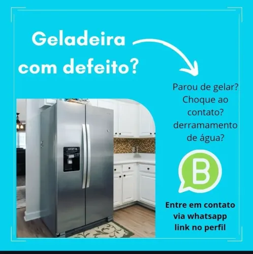 Conserta-se geladeira, máquina de lavar, microondas e ar condicionado