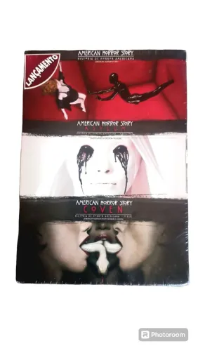 Box dvds American horror story lacrado novo.
