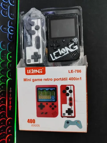 Mini Game retro portátil 400 jogos