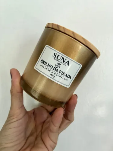 Vela Aromática Morango & Champanhe - 160g