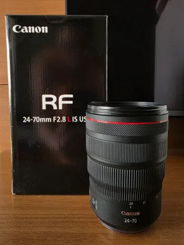 LENTE CANON RF 24-70MM F2.8 SEMINOVA