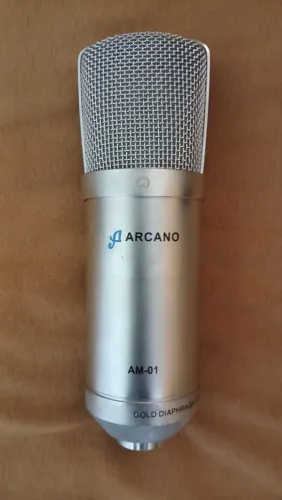 Microfone Condensador Arcano AM-01