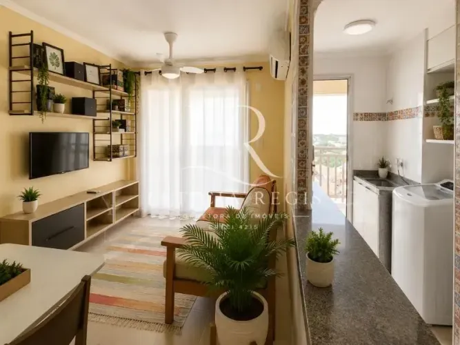 VARANDA CASTANHEIRA | APARTAMENTO 100% MOBILIADO | 2 QUARTOS, SENDO 1 SUÍTE | SACADA | PRO