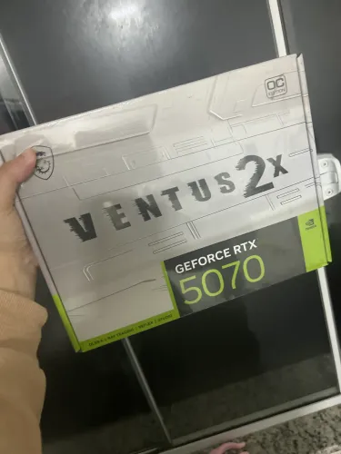 RTX 5070 MSI VENTUS 2X WHITE - NOVA
