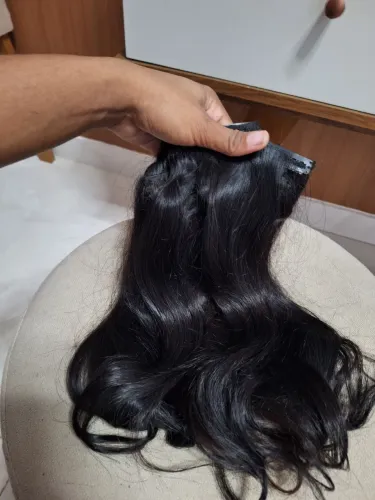 Cabelo Humano 45 cm R$350