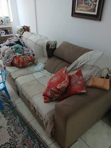 Sofá 3 lugares retrátil