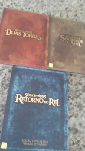 Coletânea dvds senhor dos anéis versão estendida 