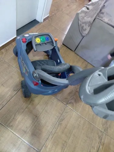 Carrinho Passeio Smart Baby Comfort Grafite Bandeirante<br> 