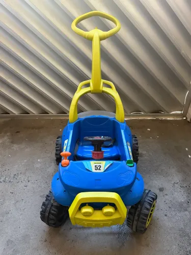 Carrinho de pedal Smart Bandeirante Azul