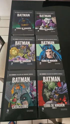 Batman Cataclismo + Terra de Ninguem Eaglemoss