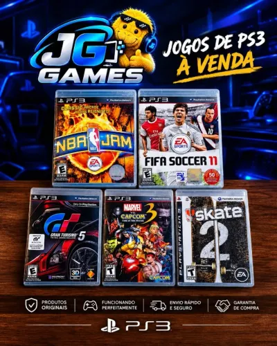 Vendo jogos de ps3 funcionando 100%