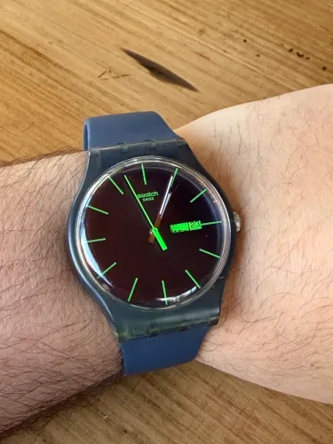 Relógio SWATCH pulseira emborrachada