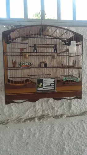 Vendo Gaiola tipo torneio, usada em bom estado!
