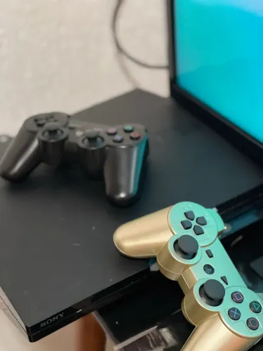 PlayStation 3 slim desbloqueado aceito cartão