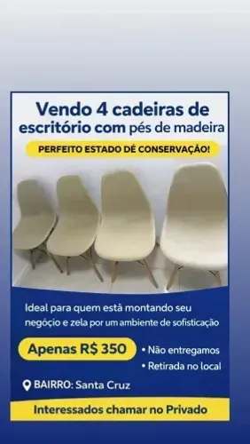 CADEIRAS DE ESCRITÓRIO 