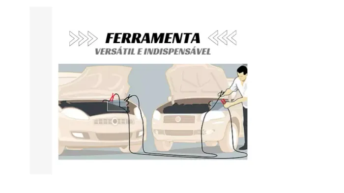 Cabo Chupeta Para Bateria De Carro Com 2,5m ( 2,5 Metros )