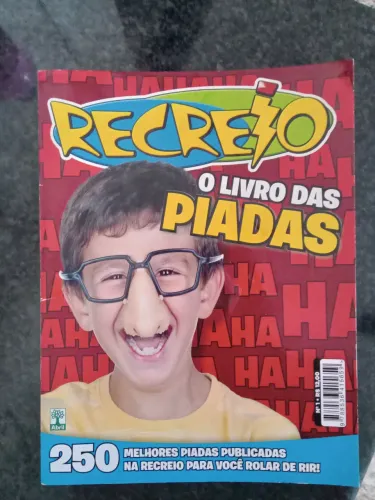 Revista Recreio O Livro das Piadas N1