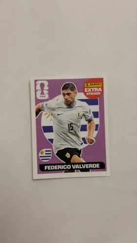 Figurinha Legend Extra Sticker Lilás Frederico Valverde