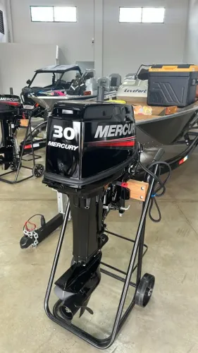 Mercury 30 HP com Partida Elétrica - Novo | Pronta Entrega