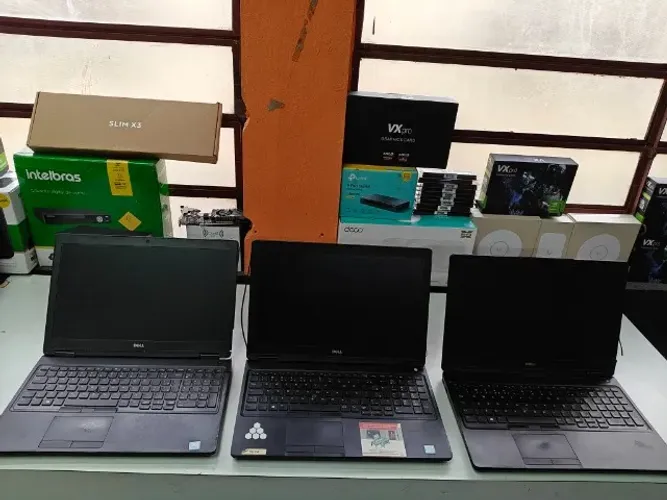 lote de 3 notebook Dell Latitude 5580 i5 de setima leia o anuncio!