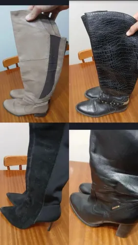 4 botas Femininas
