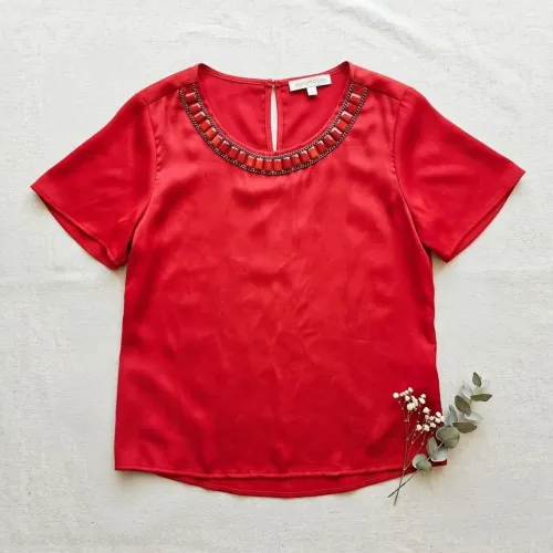 blusa morena rosa cetim vermelha g