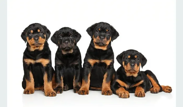 Cão de guarda rottweiler