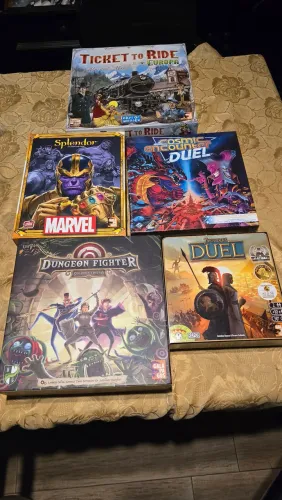Jogos de tabuleiros novos 