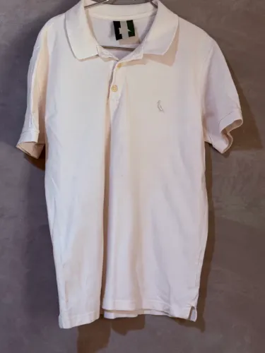 Camisa Polo Branca P Reserva