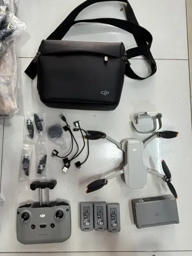 Drone Dji Mini 2 Fly More Combo -14 Pçs