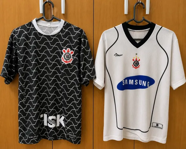 2 Camisas Corinthians Torcida