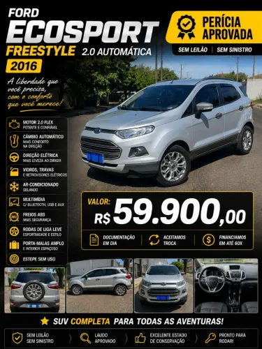 Ford Ecosport Titanium 2.0 16V Flex 5P Aut. 2016