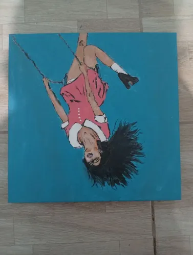 Tela Olivia Rodrigo, 30x30, única unidade