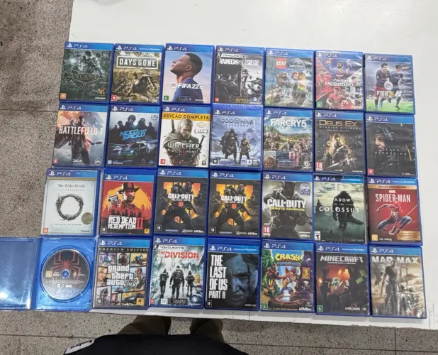LOTE DE JOGOS PS4 OS MELHORES